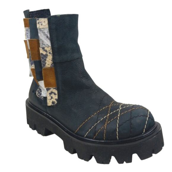 Papucei Handcrafted Boots RARE $264 size 36 size 5/5.5 FS2194 - Picture 2 of 12